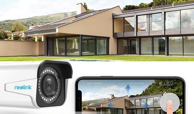 Camera Wifi Quan Sat Ngoai Troi Reolink Rlc 511w 5mp